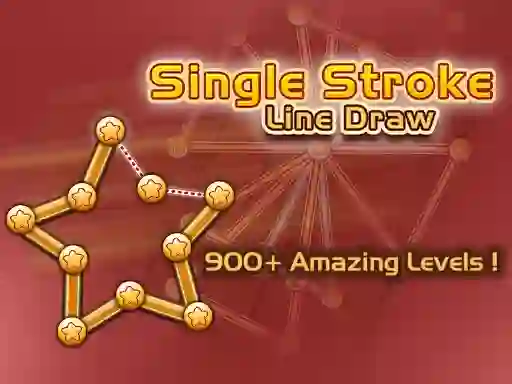 Gêm Single Stroke Line Draw ar-lein