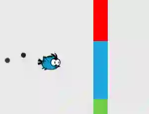 Gêm Flappy Color Birds ar-lein