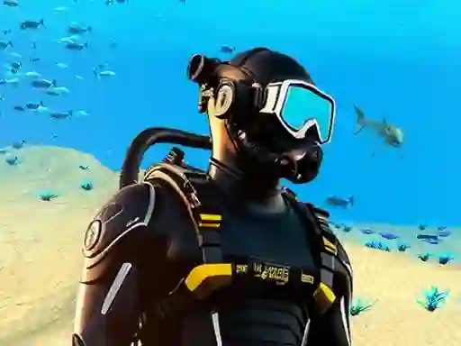 Gêm Underwater Survival Deep Dive ar-lein