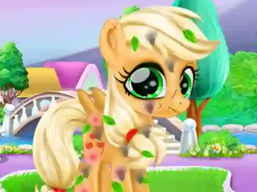 Gêm Cute Pony Care ar-lein