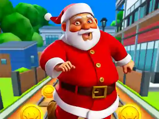 Gêm Santa Run ar-lein