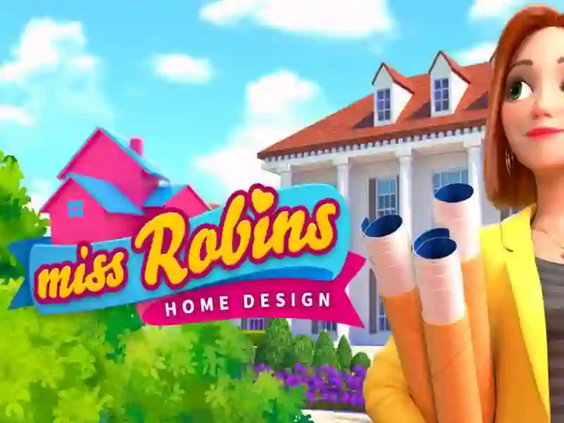 Gêm Miss Robins Home Design ar-lein