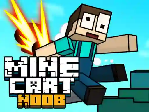 Gêm Mine Cart Noob ar-lein