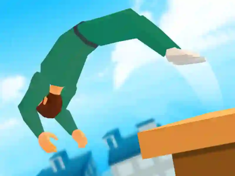 Gêm Crazy Backflip 3D ar-lein