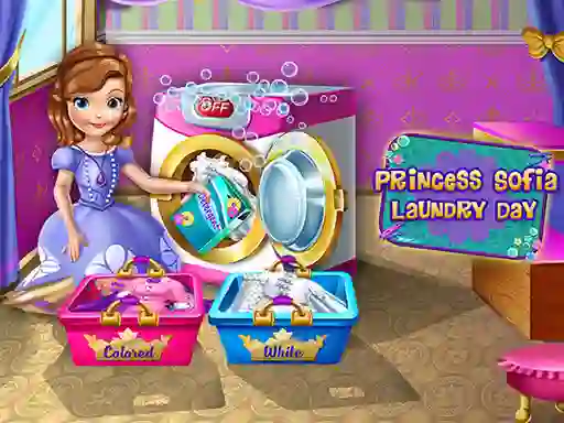 Gêm Young Princess Laundry Day ar-lein