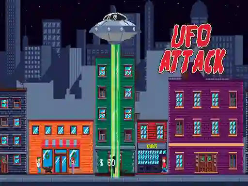 Gêm UFO Attack ar-lein