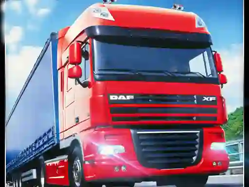 Gêm Euro Truck Simulator Cargo Truck Drive ar-lein