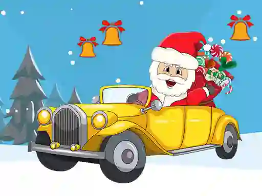 Gêm Christmas Cars Find the Bells ar-lein