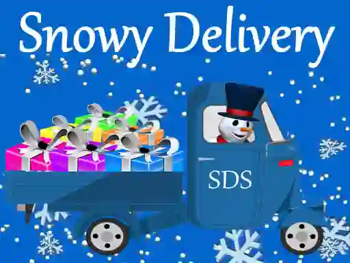 Gêm Snowy Delivery ar-lein