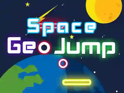 Gêm Space Geo Jump ar-lein