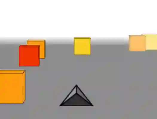 Gêm Cubefield ar-lein