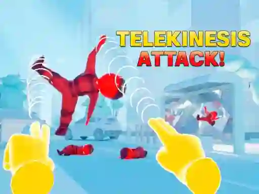 Gêm Telekinesis Attack ar-lein