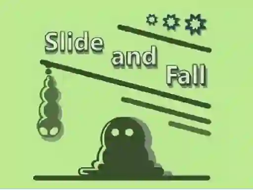 Gêm Slide and Fall ar-lein