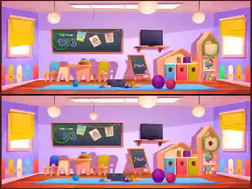 Gêm Spot The Differences ar-lein