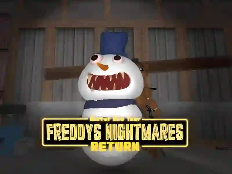 Gêm Freddys Nightmares Return Horror New Year ar-lein