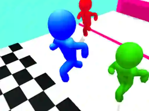Gêm Stickman Race 3d ar-lein