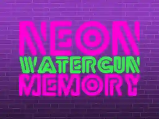 Gêm Neon Watergun Memory ar-lein