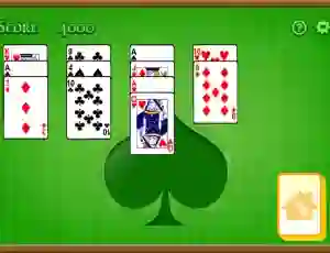 Gêm Aces Up Solitaire ar-lein