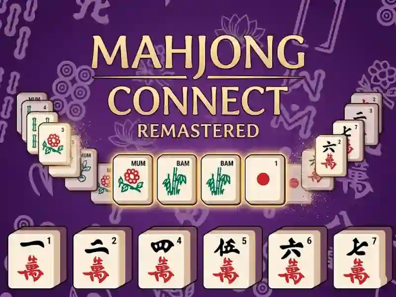 Gêm Mahjong Connect Remastered ar-lein