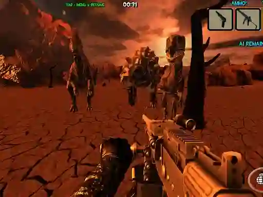 Gêm Dinosaurs Survival The End Of World ar-lein