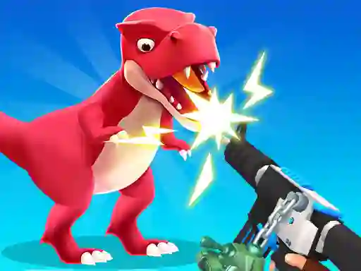 Gêm Dino Shooter Pro ar-lein