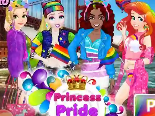Gêm Princess Pride Day ar-lein