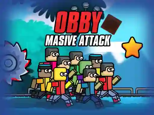 Gêm Obby Massive Attack ar-lein