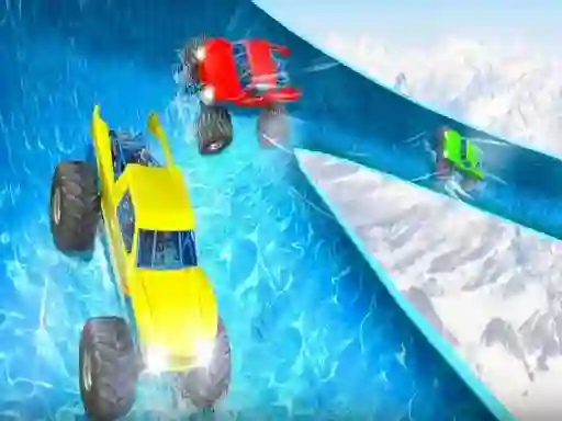Gêm Crazy Monster Truck Water ar-lein