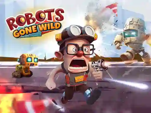 Gêm Robots Gone Wild ar-lein