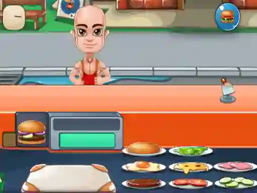Gêm Super Burguer ar-lein