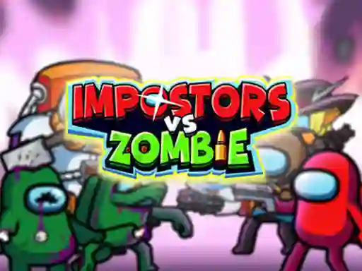 Gêm Impostors vs Zombies ar-lein