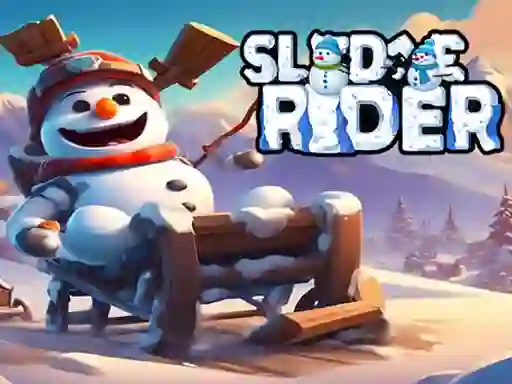 Gêm Christmas Sledge Rider 3D ar-lein