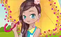 Gêm Kawaii Beauty Dress Up ar-lein
