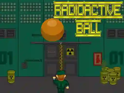 Gêm Radioactive Ball ar-lein