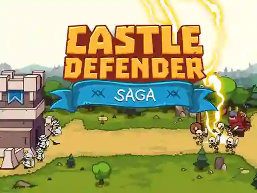 Gêm Castle Defender Saga ar-lein