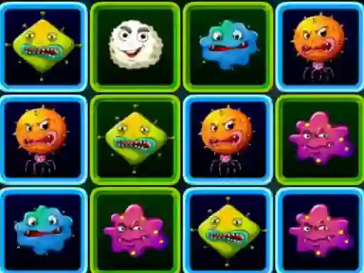 Gêm Monster matching deluxe ar-lein