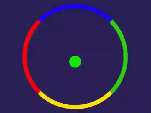 Gêm Colored Circle ar-lein