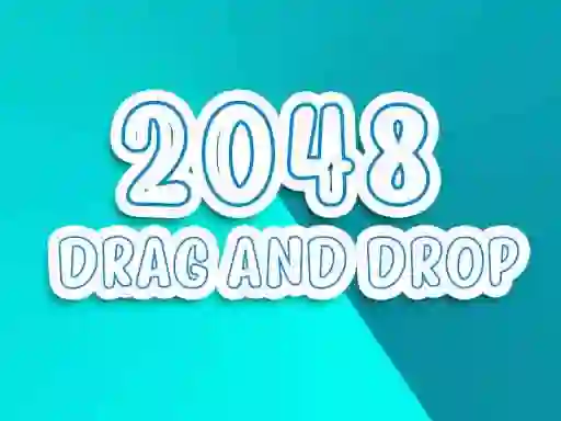 Gêm 2048 Drag'nDrop ar-lein