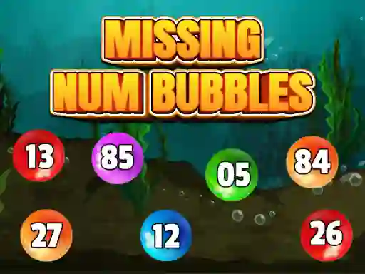 Gêm Missing Num Bubbles 2 ar-lein