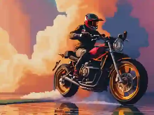 Gêm 3D Moto Simulator ar-lein
