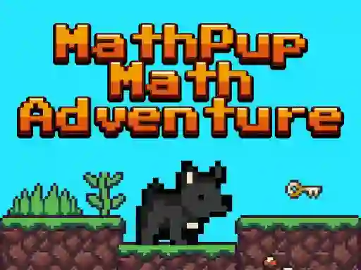 Gêm Math Pup Math Adventure ar-lein