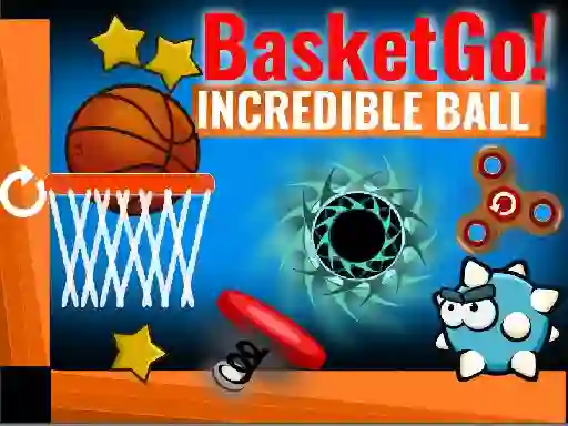 Gêm Basket Go! Incredible BasketBall ar-lein