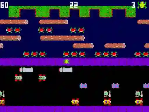 Gêm Clumpsy Frogger 2D ar-lein