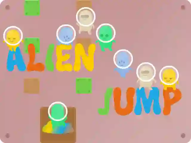 Gêm Alien Jump ar-lein