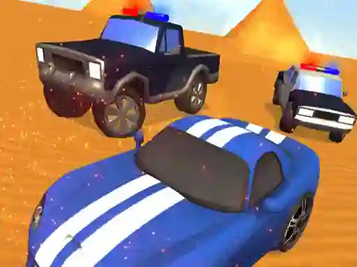 Gêm Endless Car Chase ar-lein