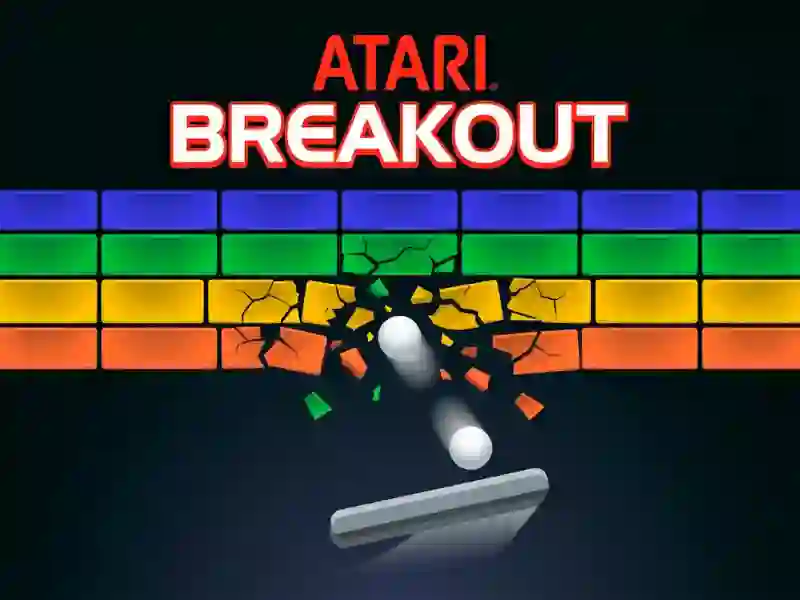 Gêm Atari Breakout ar-lein