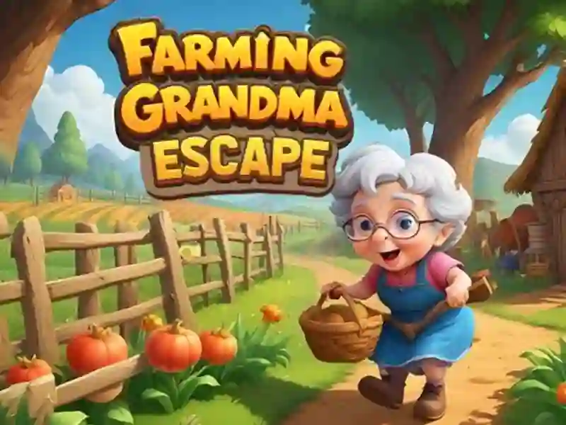 Gêm Farming Grandma Escape ar-lein
