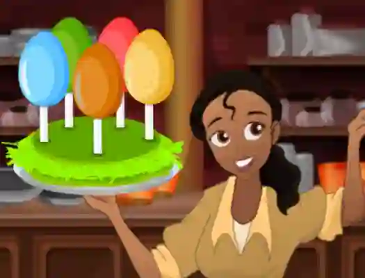 Gêm Princess Easter Egg Decoration ar-lein