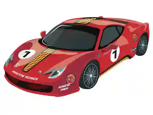 Gêm Sport Cars Coloring ar-lein