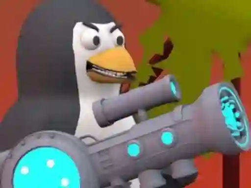 Gêm Penguin Battle ar-lein
